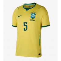 Fotbalové Dres Brazílie Casemiro #5 Domácí MS 2026 Krátký Rukáv